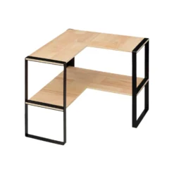 Aanrecht rekje hoek variant hout metaal Five®