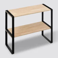 Aanrecht rekje rechte variant hout metaal Five®