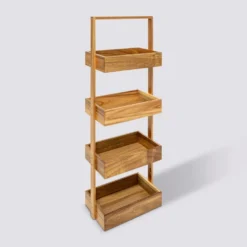 Acacia houten badkamerrek 4 niveaus Five®
