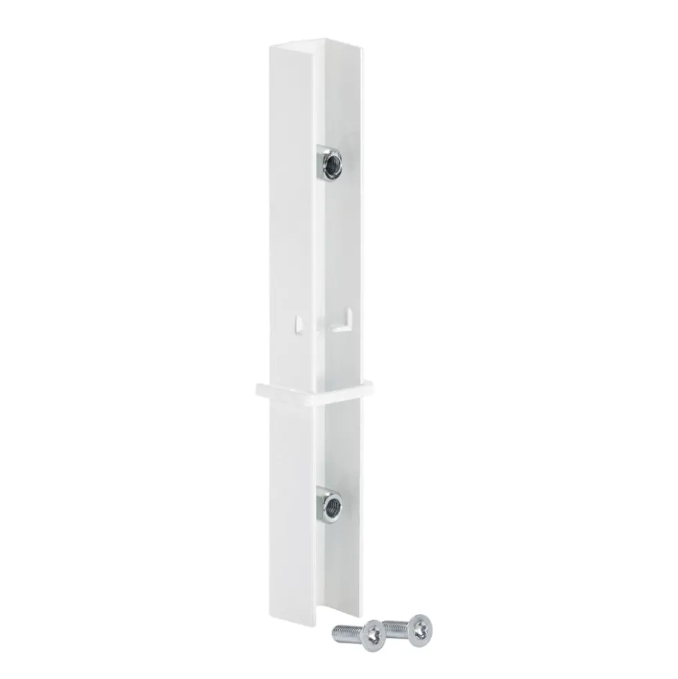 Adapter voor verlengde hangende draaglijst wit - Classic by Elfa