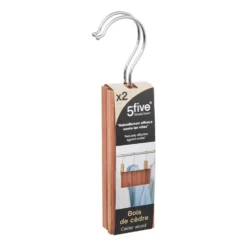 Anti motten cederhout hanger 2 stuks Five®