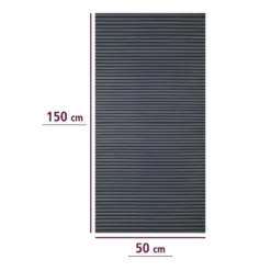 Anti-slip matje inkortbaar wit noppenpatroon Wenko