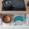Bakspullen en snijplankhouder Metaltex