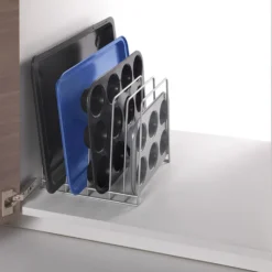 Bakspullen en snijplankhouder Metaltex