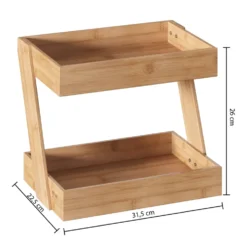 Bamboe aanrecht rek Five®