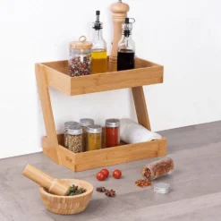 Bamboe aanrecht rek Five®