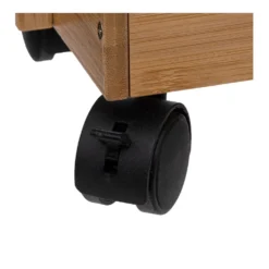 Bamboe badkamer trolley Five®