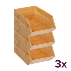 Bamboe bakje medium (voordeelbundel) Five®