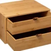 Bamboe bakje met 2 lades Five®