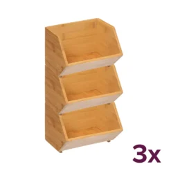 Bamboe bakje small (voordeelbundel) Five®