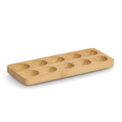 Bamboe eierhouder voor 10 eieren Zeller Present
