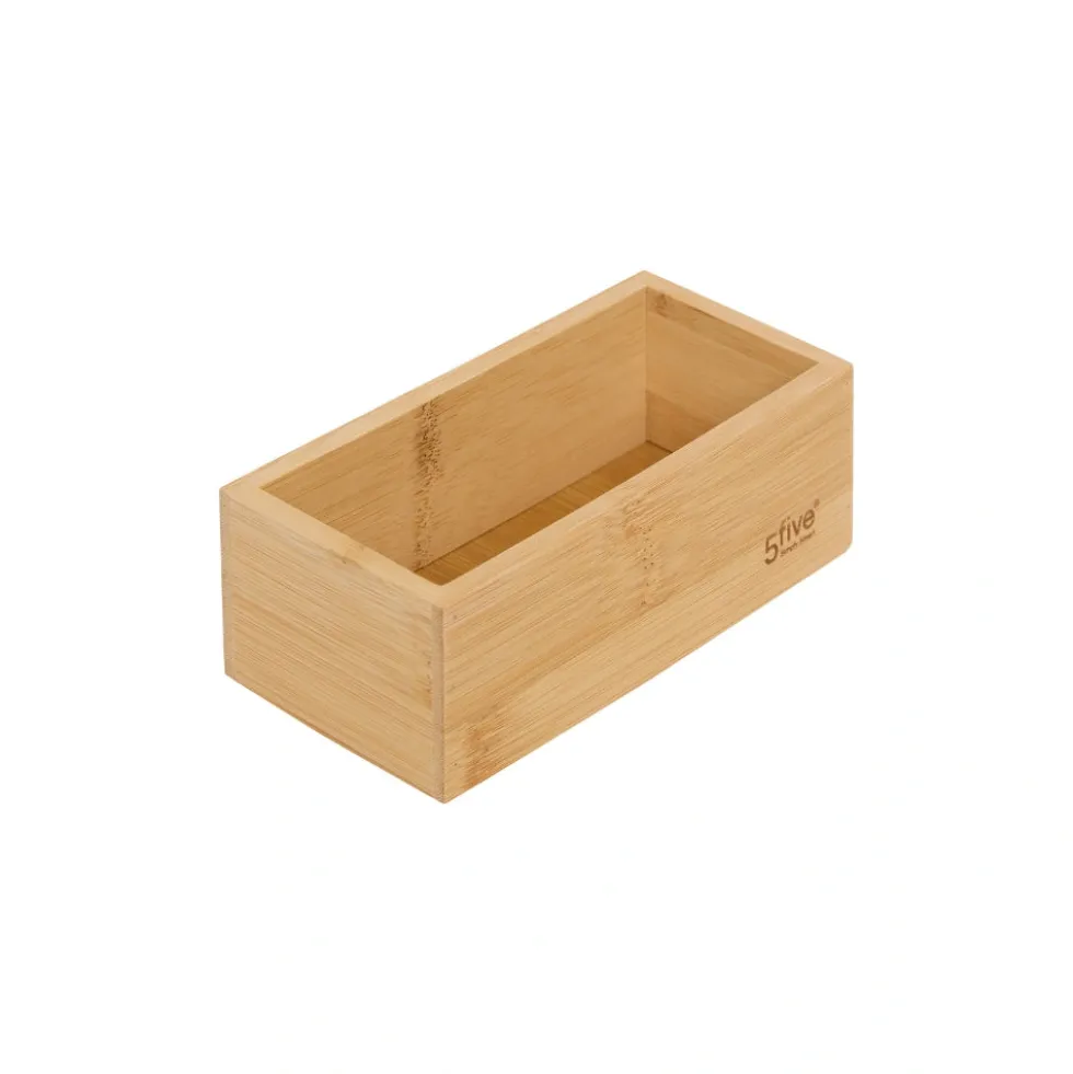 Bamboe ladebakjes 5 cm hoog 4-delige set Five®
