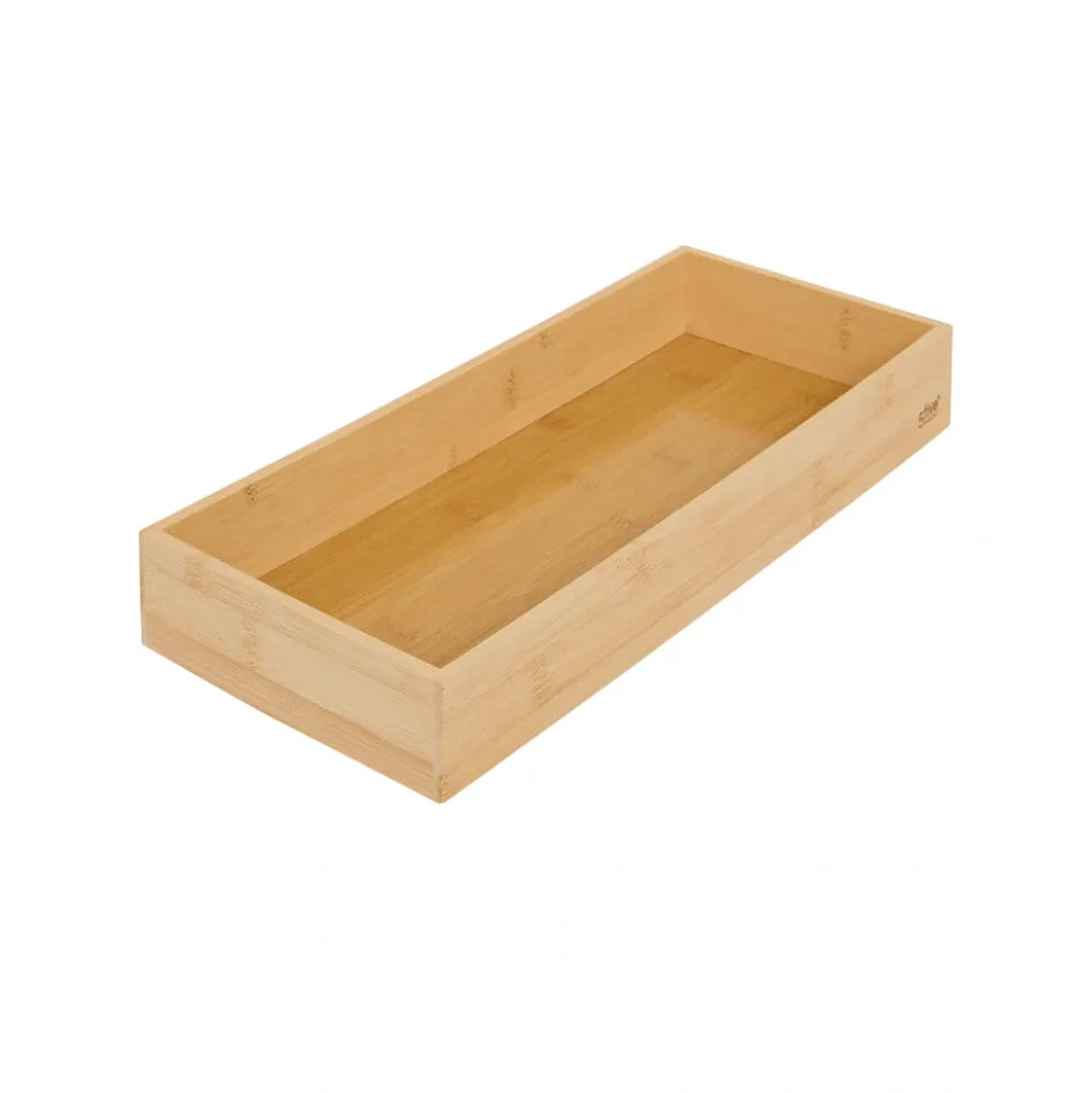 Bamboe ladebakjes 5 cm hoog 4-delige set Five®