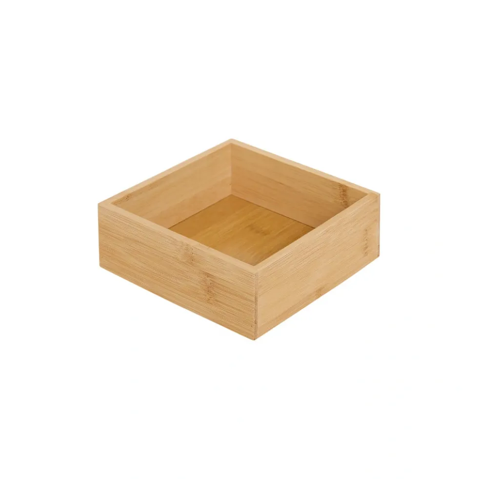 Bamboe ladebakjes 5 cm hoog 4-delige set Five®