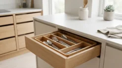 Bamboe ladebakjes 5 cm hoog 4-delige set Five®