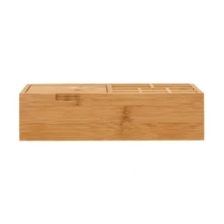 Bamboe make-up display 10 compartimenten en spiegel Five®