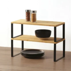 Bamboe rekje keukenkast Five® - Blackwood