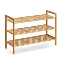 Bamboe schoenenrek 3 etages Zeller Present