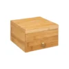 Bamboe sieradendoos met spiegel Five®