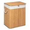 Bamboe wasmand met handvatten 1-vaks 60 liter Five®