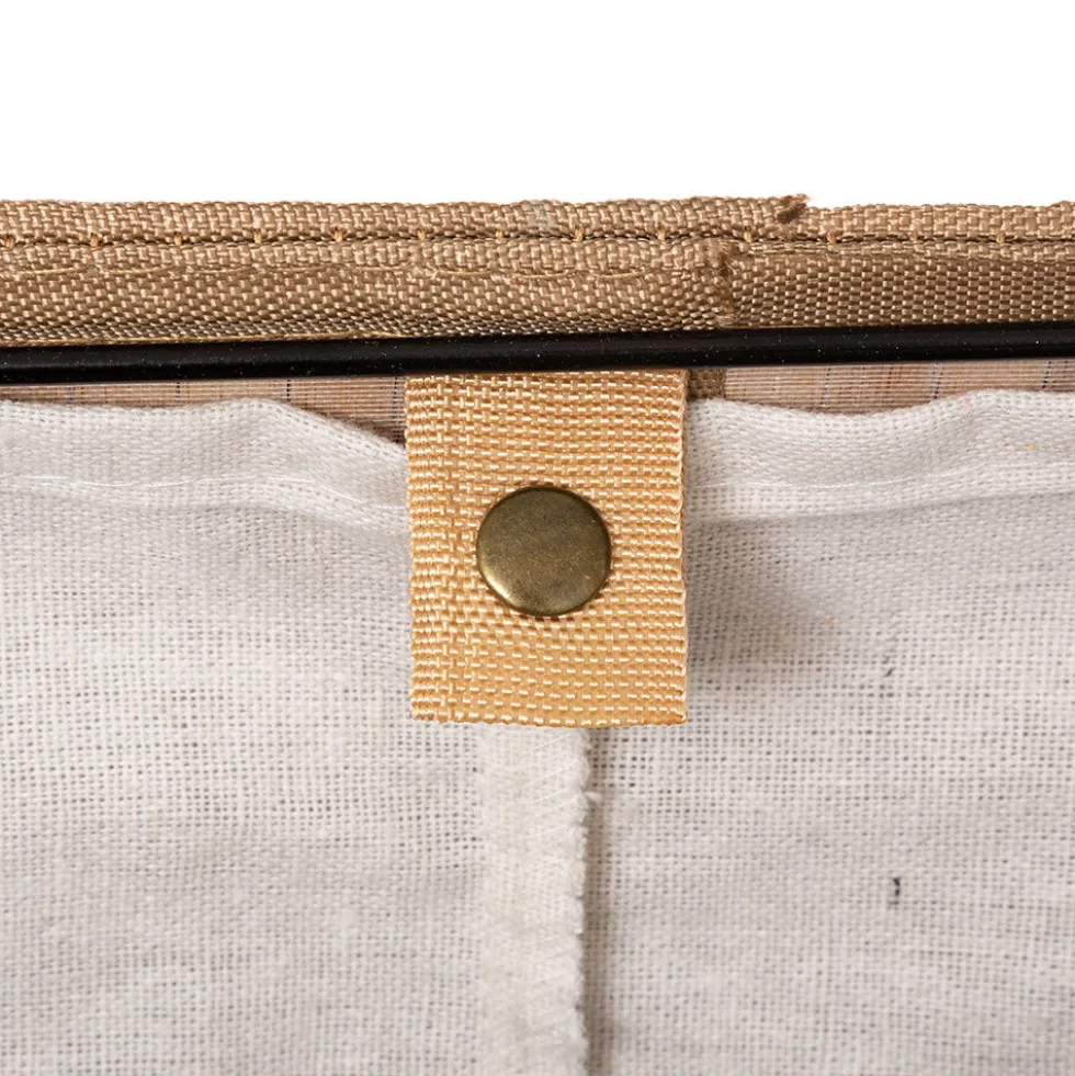 Bamboe wasmand met handvatten 1-vaks 60 liter Five®