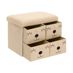 Bankje met lades teddy kinderkamer Atmosphera