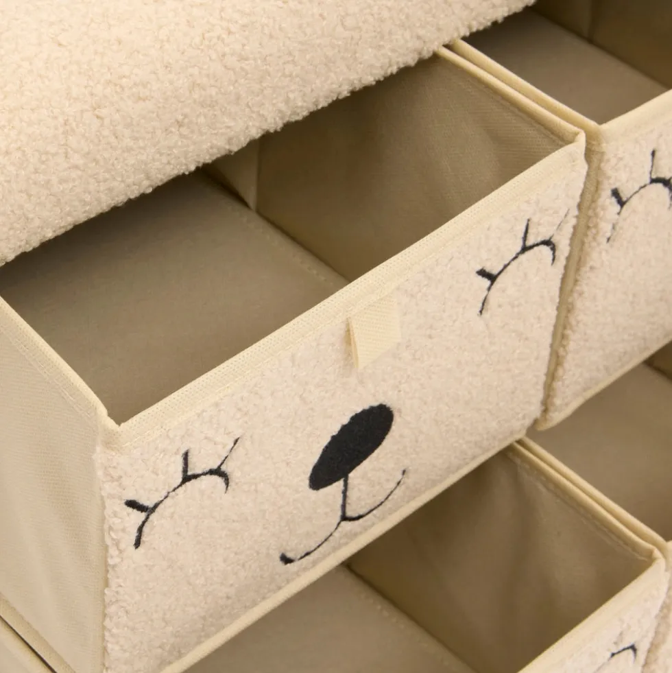 Bankje met lades teddy kinderkamer Atmosphera