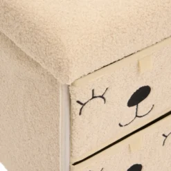 Bankje met lades teddy kinderkamer Atmosphera