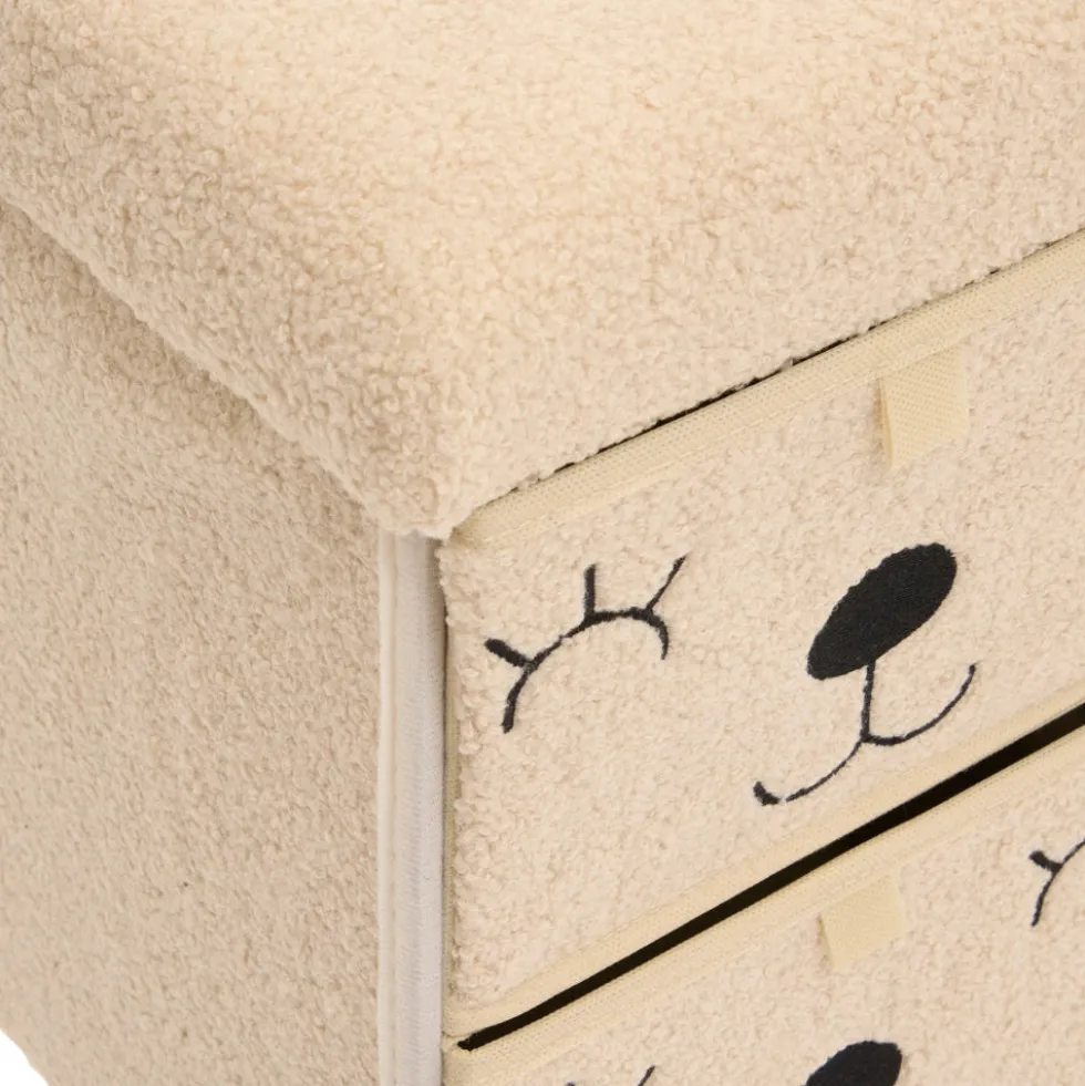 Bankje met lades teddy kinderkamer Atmosphera