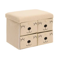 Bankje met lades teddy kinderkamer Atmosphera