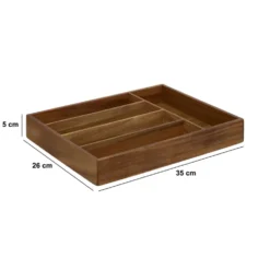 Bestekbak Acacia hout Five®
