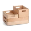 Beuken houten kist large Zeller Present