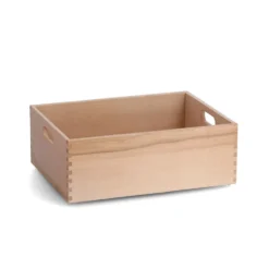 Beuken houten kist large Zeller Present