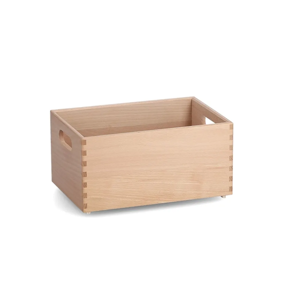 Beuken houten kist small Zeller Present