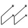 Boekensteun voor wandrail 250 mm set van 2 grafiet - Classic by Elfa