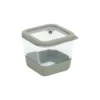Borosilicaat glazen vershoudbakje 500 ml Five®
