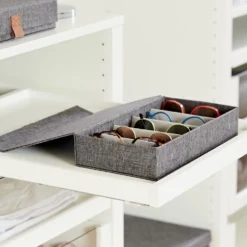 Brillen opbergdoos grijs Store It