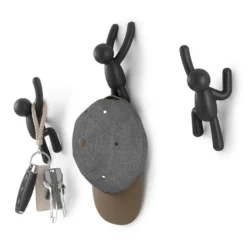 Buddy wandhaken zwart Umbra