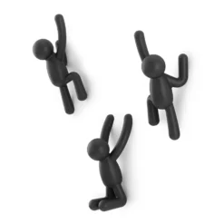 Buddy wandhaken zwart Umbra