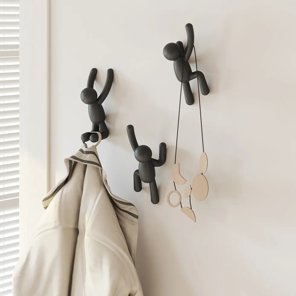 Buddy wandhaken zwart Umbra