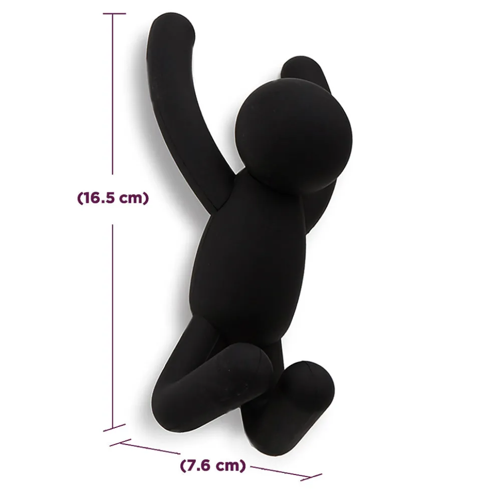 Buddy wandhaken zwart Umbra