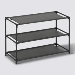 Budget schoenenrek met stoffen legplanken Five®