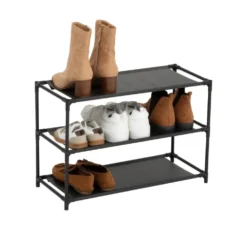 Budget schoenenrek met stoffen legplanken Five®