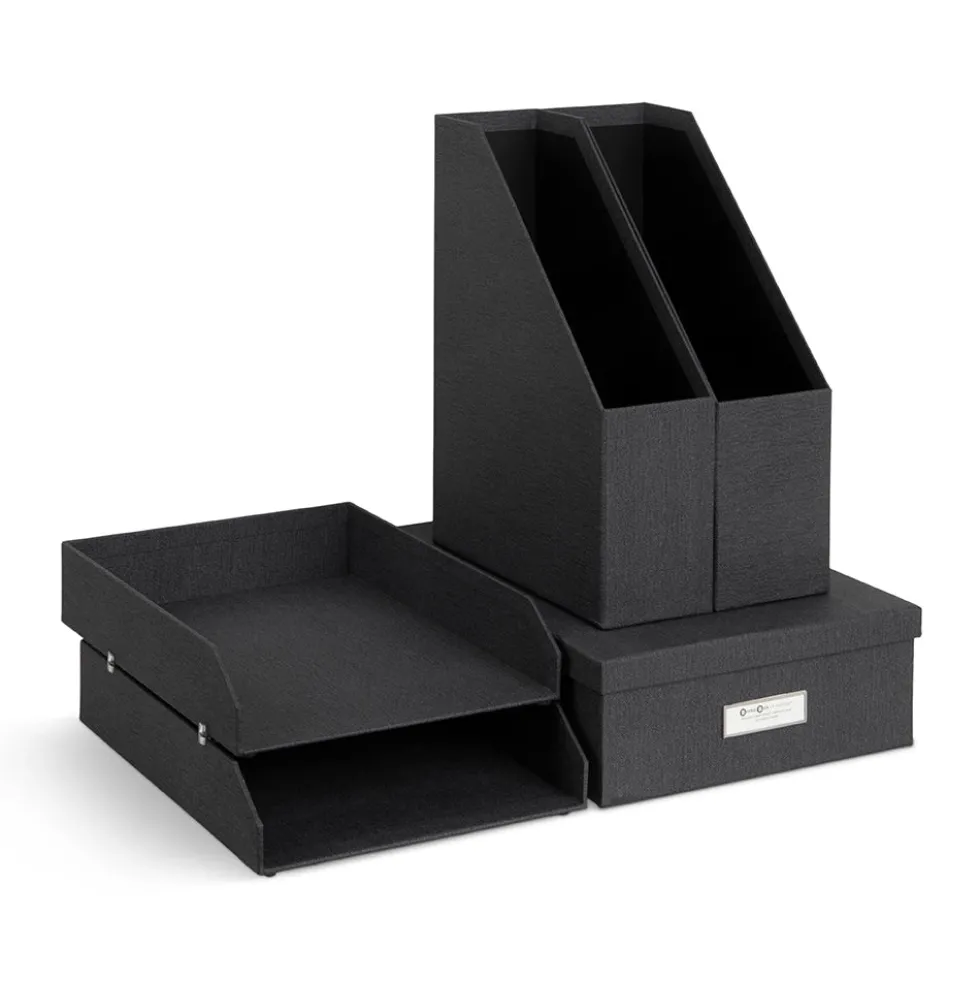 Bureau organizer 5-delige set Bigso Box of Sweden