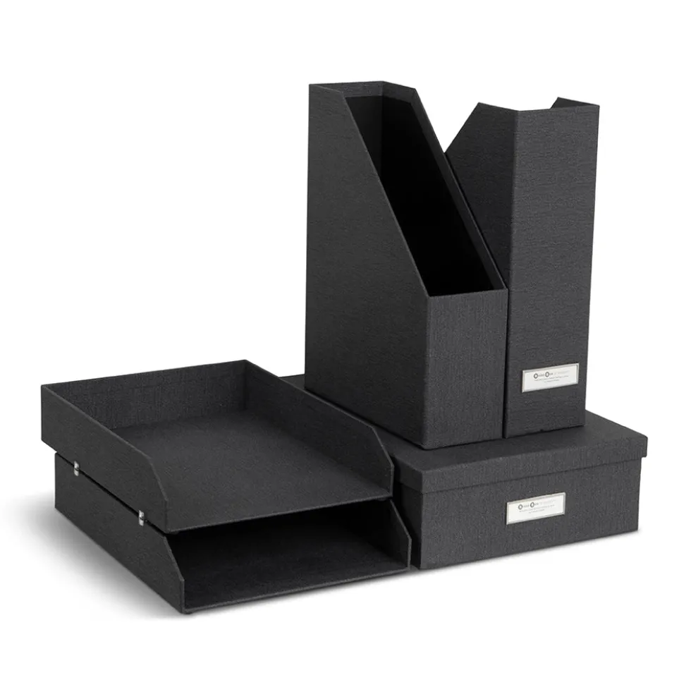 Bureau organizer 5-delige set Bigso Box of Sweden