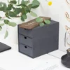 Bureau organizer met 3 lades Bigso Box of Sweden