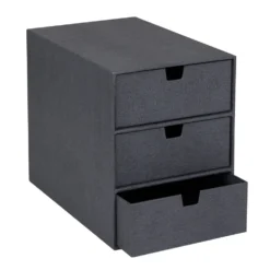 Bureau organizer met 3 lades Bigso Box of Sweden