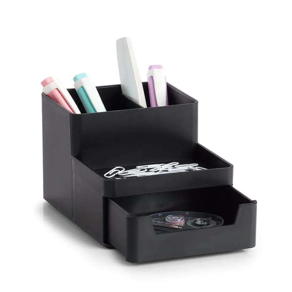 Bureau organizer pennenbakje zwart Zeller