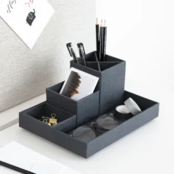 Bureau organizer zwart Bigso Box of Sweden