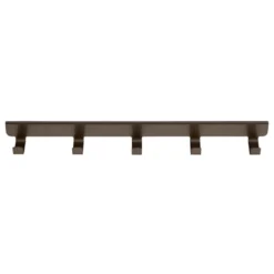 40 cm Plankdrager met 5 haken grafiet - Classic by Elfa